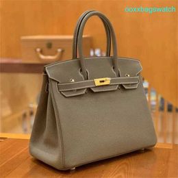 Leather Handbag Elegant Womens Bk Tote Bags Pure Handmade Brand Womens Handbag Luxury Togo Genuine Leather Handbag with Highend Feeling and Fashionable Bran HB 4U7P