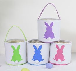 Easter Festival Party Easter Basket Decoration Rabbit Storage Bag Handheld Bucket P241