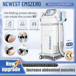 6500W EMS Neo Body Sculpting Emszero Pro Hi-Emt 15 Elektromagnetische Spule Stimulierende Muskelabschleife Geräte Nova RF