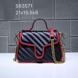 Europe classic vintage ladies handbag designer crossbody bag perfect design style factory direct 583571 global 263R