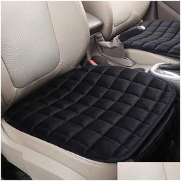 Other Care Cleaning Tools New Car Seat Er Winter Warm Cushion Anti-Slip Front Chair Breathable Pad For Vehicle Protector Drop Delivery Dhi8X