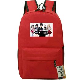 Tantei wa Mou backpack Shindeiru day pack Anime school bag Cartoon Print rucksack Sport schoolbag Outdoor daypack