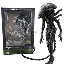 Action Toy Figures Alien Figma SP-108 Action Figures Toys 18cm Aliens Statue PVC Model Doll Collectible Ornaments Children Gifts for Kids