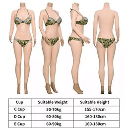 Costume Accessories Silicone Bodysuit Transgender Realistic Breast Forms with Arms Male to Female Full Body Suit Crossdresser Fake Chest