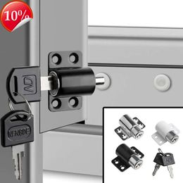 New Sliding Door Window Locks With 2 Keys Baby Child Safety Protection Antitheft Door Window Security Lock Catches Fixer Limiter