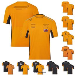 Men's and Women's New T-shirts Formula One F1 Polo Clothing Top Summer Short-sleeved Racing Team Uniform Casual Quick-drying B5a6