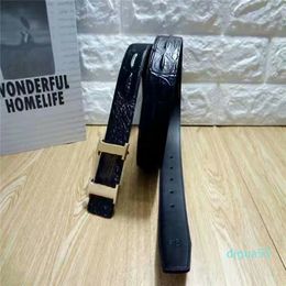 designers belts classic fashion business casual belt whole mens waistband womens metal buckle leather width 3 8cm205b