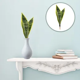 Decorative Flowers Household Artificial Tiger Home Decor Simulated Sansevieria Peva Snake Plant Picks