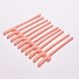 Drinking Straws Party Drinking Penis Straws Sipping Straw Joke Sex Toys straw Favour Sex products Party Supplies276i