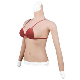 Costume Accessories with Arms Plate Crossdresser Silicone Breast Forms Fake Boobs for Transgender EYUNG