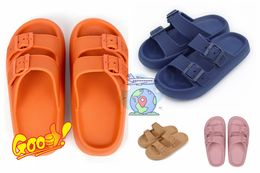 Summer New Hot Selling Outdoor Platform Luxury Sandals Luxury Flat Shoes Men's Women's Outdoor Pink Orange Swimming Pool Beach Slippers Large