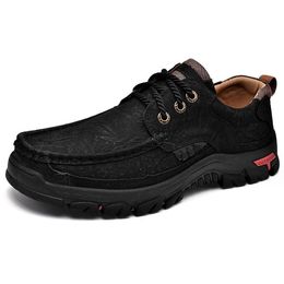 Men's casual leather shoes with soft soles and loafers Men Casual Shoes Sports