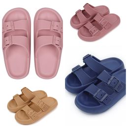 2024 Brand Hot Selling New Summer Outdoor Platform Luxury Sandals Flat Shoes for Men Women Outdoor Pink Orange Swimming Pool Beach Slippers Large