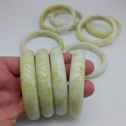 10PCS Wholesale Asian 100% Natural Jade Jewellery Bracelet Inside 62.00mm-62.50mm