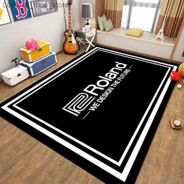 Carpet Electronic Drum Carpet Children's Carpet Living Room Coffee Table Mat Bedroom Carpet Shelf Drum Door Mat Home Non-slip Carpet Q240123