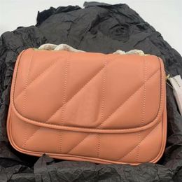 Advanced Cloud Grey Pillow Madison Shoulder Bags Super Soft Napa Lambskin Leather Handbags Heavy Metal Chains Cross Body Bags Lett333D