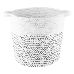 Plates 11 Inch Cotton Rope Plant Basket For 9 Inch-10 Planter Multifunctional Choice Home Decor And Storage