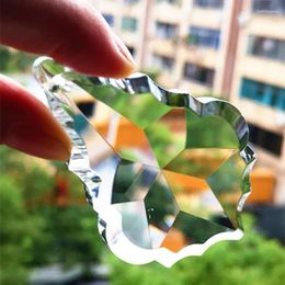 Chandelier Crystal Top 89mm Clear Flatback Parts (Free Ring ) Glass Lamp Pendants Light Accessories Home Decoration