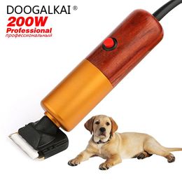 Grooming Dog/Pet Clipper Kit for Touch ups Between Professional Groomings 200W Stepless Speed Regulation with Electric Trimmer Blades