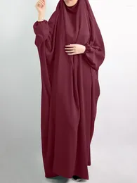 Ethnic Clothing Latest Muslim Women Prayer Dress Dubai Islamic Overhead Long Abaya Ramadan