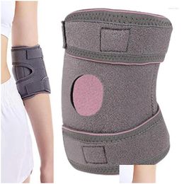 Elbow Knee Pads Sleeves Badminton Brace Arm Support Forearm Relief Braces For Tennis Golfers Drop Delivery Sports Outdoors Athletic 505