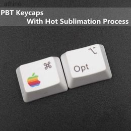 Keyboards Keyboards PBT Keycaps MAC Commond And Option Keys Dye-Sublimation Cherry MX Key Caps For MX Switches Mechanical Gaming Keyboard YQ240123
