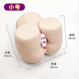 A hips silicone doll Products Xiyan Adult Moulded Half length Doll Simulated Skin Texture Big ass Male Masturbation Aircraft Cup F8Q2