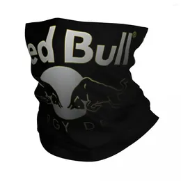 Scarves EROY Bandana Neck Cover Motorcycle Club Red Double-Bull Wrap Scarf Multi-use Balaclava Cycling Unisex Adult Windproof