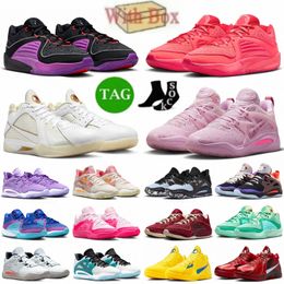 KD americas 15 cup 16 3 Mango KD15 Silver Aunt Pearl Ember Glow Wanda NY vs NY Black Red Royal Blue Xl White Gold Leather Flat shoes meQ6Ib#