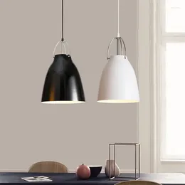 Pendant Lamps Caravaggio Lamp Nordic Minimalist E27 Design For Restaurant Dining Table Kitchen Bar Decor Coffee Light