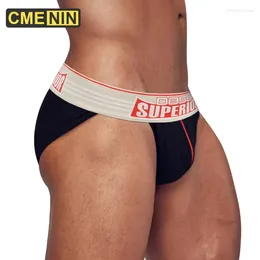 Underpants CMENIN Sexy Mens Briefs Underwear Cotton Pouch Cuecas Male Panties Men Slip Bikini Gay High Cuts Jockstrap