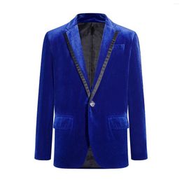 Jackets Kids Boys Suits Stylish Velvet Gentleman Blazer Vintage Lapel Jacket Coat Tuxedo For Wedding Banquet Birthday Party Pageant Prom