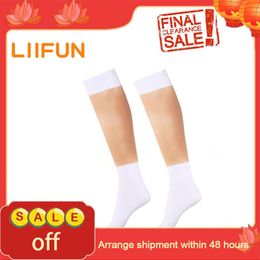 Costume Accessories Silicone Legs Arms Pads Realistic Skin Enhancement Covering Limbs Scars Posture Correct Leg Shape Brace Crossdresser