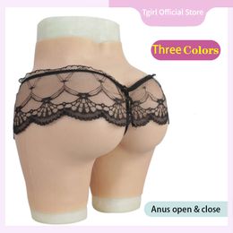 Costume Accessories Fake Butt Silicone Hip Vagina Panties Cosplay Sexy African Woman Underwear for Crossdresser Transgender Shemale Drag Queen