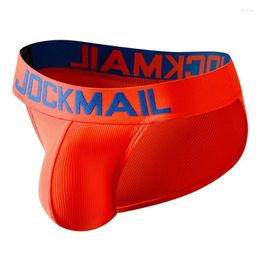 Underpants Jockmail Underwear Men Briefs Male Panties Calzoncillos Cuecas Penis Pouch Mens Bikini Hombre Erotic Dry Ice