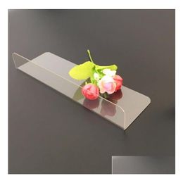 Other Retail Supplies Wholesale 200/300Mm Plastic L Shape Commodities Divider Fixture Shelf Merchandise Guard Strip Accessories Supe Dh7Na