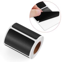 120/300PCS Roll-pack Removable Chalkboard Stickers Label Office Home Kitchen Items Adhesive Stickers