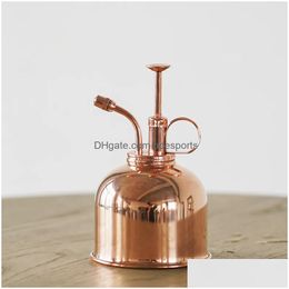 Watering Equipments 300Ml Mini Copper Plant Flower Watering Can Pot Spray Bottle Garden Mister Sprayer Supplies2244151 Drop Delivery H Dhokf