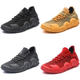 Designer running shoes low top men woman Grey black red yellow mens trainers sports sports soft bottom sneakers non-slip GAI