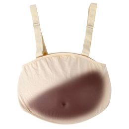 Costume Accessories 2000-4600g/pc Silicone Cloth Bag Fake Belly Cross Dresser Pretty for False Pregnant Oversized Twins