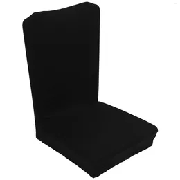 Chair Covers Rotating Armchair Slipcover Removable Stretch Computer Office Cover Protector In Small Size (Black)