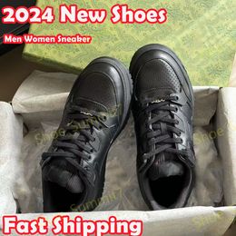 2024 New Shoes 10A Top Quality Desginer Men Women Sneaker ss24 New Arrival Sneaker 777221 Rhyton screener shoes Cowhide material DISTRESSED EFFECT SNEAKER