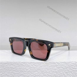 JACQUSS MARE MAG QUENTI Sunglasses for Women Handmade Chunky Plate Frame Foldable Glasses Quality Designer Sunglasses Men Saccoche Trapstar