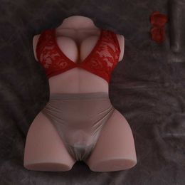 A hips silicone doll body physical Half with crossed legs and straight Aeroplane cup inverted large buttocks inflatable waves genital area LCBS