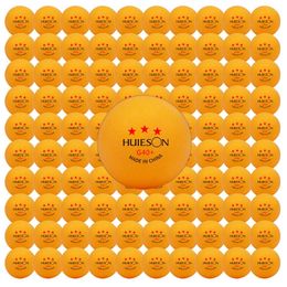 Huieson G40 3 Stars Table Tennis Balls 40 ABS Material High Elasticity and Durable Training Ping Pong 50100pcspack 240122