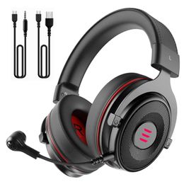 Headsets EKSA Gaming Headset Gamer Wired PC USB 3.5mm XBOX/ PS4 Headphone with Microphone 7.1 Surround Sound For Computer Laptop J240123