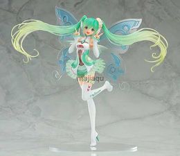 Action Figures Hobbybeat Original 23cm Hatsune Miku Butterfly Girl Anime Figure Statue Collectible Model Decoration Figurine Doll Toy Gift Boys 240308