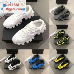 Designer Casual Shoes 19FW Symphony Black White Sneakers Capsule Series Lates P Cloudbust Thunder Trainers Rubber Low Top Platform Snea