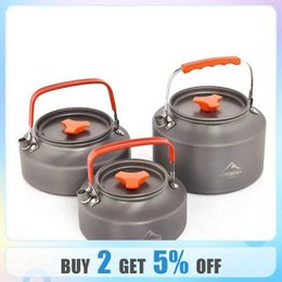 Camp Kitchen Widesea 1.1L 2L1.5L Camping Water Kettle Outdoor Coffee Kettle Tableware Picnic Set Supplies Equipment Utensils Tourism Cookware YQ240123