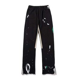 Fashion and comfort Pants Mens Womens Sweatpants Speckled Letter Print Mans Couple Loose Versatile Straight Casual Pant Loose Versatile Casual Straight Autumn